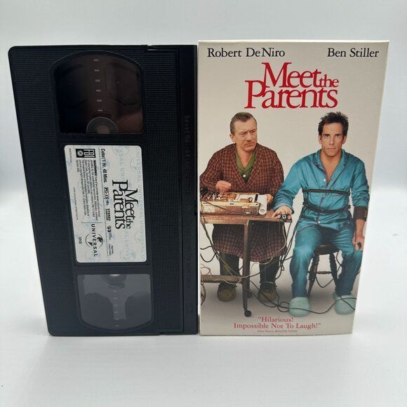 Meet The Parents VHS 2000 Comedy Starring Ben Stiller & Robert De Niro - Picture 3 of 3
